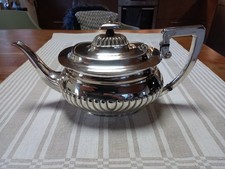 Teekanne, versilbert, englisch