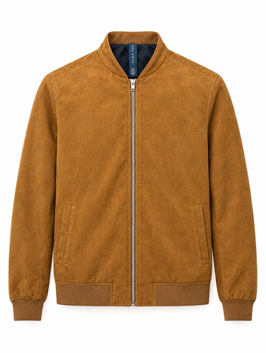 Zara man wildleder - wildleder, bomberjacke