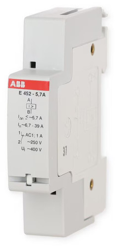 Abb e452 lastabwurfrelais - e452-5,7a,