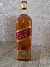 Johnnie Walker Red Label Scotch Whisky, 40% Alkoholgehalt, 1.0L 80/90er