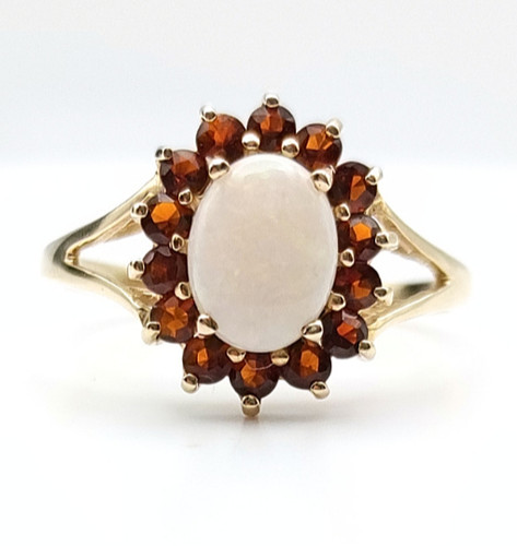 Cluster ring gold - 9,