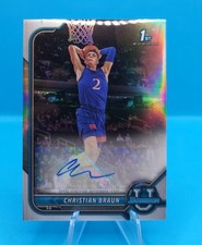 Christian Braun 2021-22 Bowman