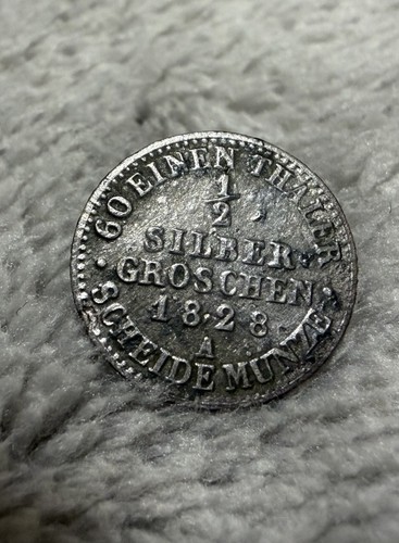 Silber groschen - 1/2, silber-groschen