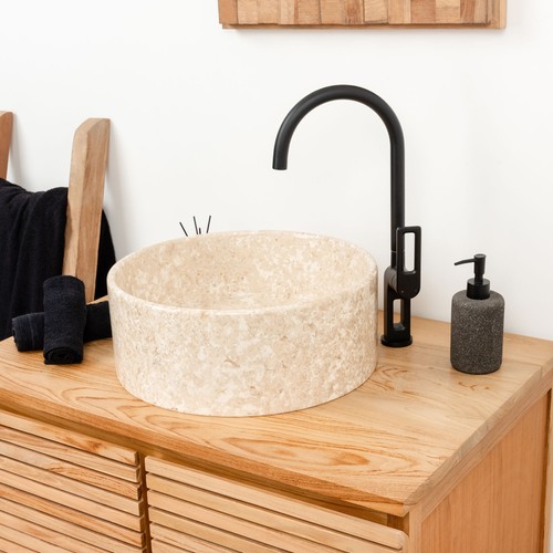 Marmor aufsatz waschbecken - aufsatz,