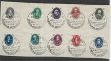DDR MiNr 261 - 270 gestempelt