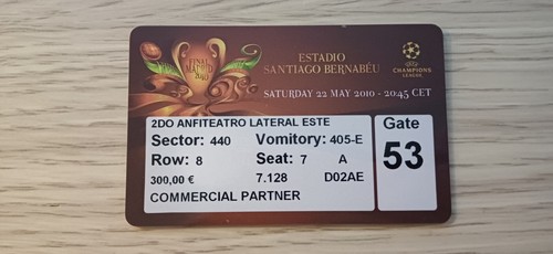 Ticket 2010 bayern - bayern, münchen