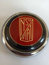 Hupenknopf NSU FIAT Oldtimer Original Rarität Chrome Top