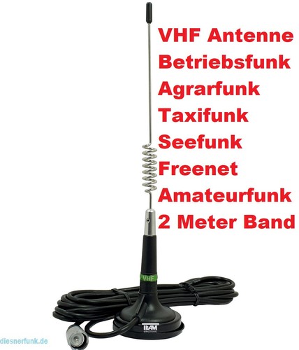 Vhf minimag magnet antenne - magnet,