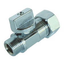 17914 Mini Ball Valve Chrome