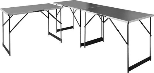 Tapeziertisch aluminium 300 - aluminium,