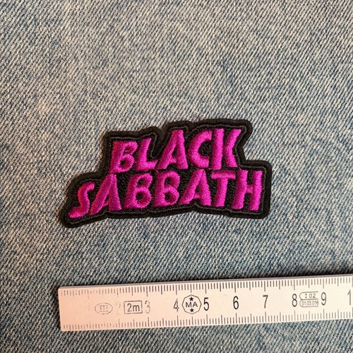 Black sabbath aufnäher - black, /