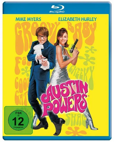 Austin powers blu ray - powers,1, mike