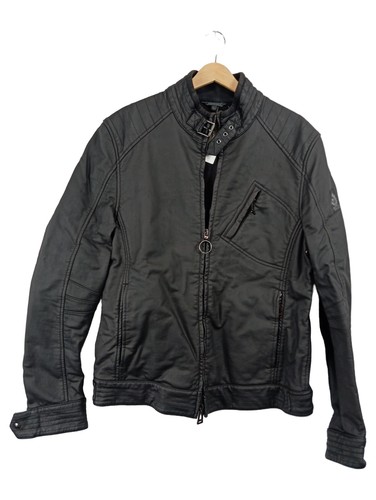 Belstaff lederjacke bikerjacke - belstaff,