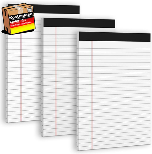 Notizblock 3er set - notizblock,