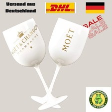 Moet Chandon Ice Imperial Champagner 2 x  Acryl Becher Limited Edition