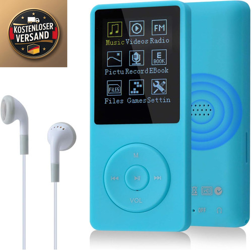 Mp3 player 8gb tragbarer - player,