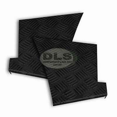 Riffelblech alu heckecken set - alu,