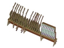 Hebelbank mit Blockwerk kurz