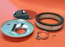 VW Käfer Sportluftfilter Luftfilter ø 16,5cm mit TOP SOUND "CHROM"  045-9089