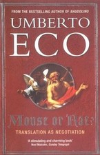 Mouse or Rat: Translation as Negotiation by Umberto Eco | Book | condition good