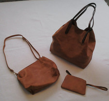 Taschen-Set 3-tlg. in dunklem