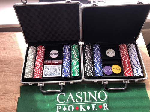 Weco pokerkoffer aus - aus, aluminium