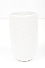 Rosenthal studio-linie Vase - Bjørn Wiinblad - Porzellan - weiß - Reliefdekor - 