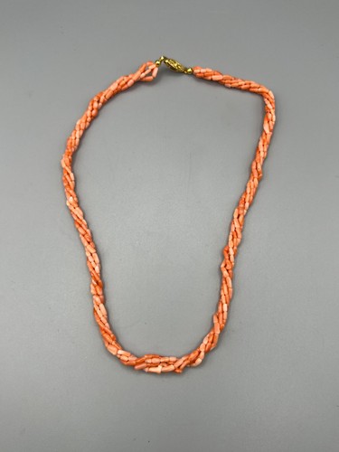 Vintage korallenkette - vintage,