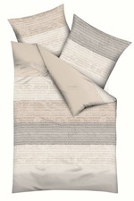 Kaeppel Bettwäsche CANDO Jersey BL 135x200 cm beige Bettbezug Bettzeug
