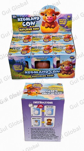 Highland cow hatching egg - highland,