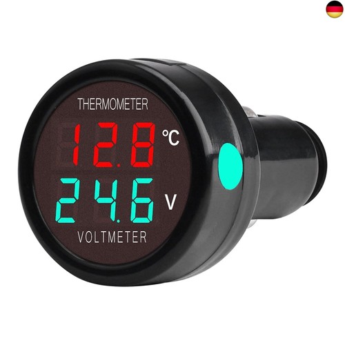 Auto digitales voltmeter - auto,