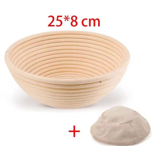 Gärkorb brot aus rattan x - rattan, 25