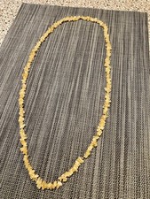 Citrin Edelstein Halskette Lang 