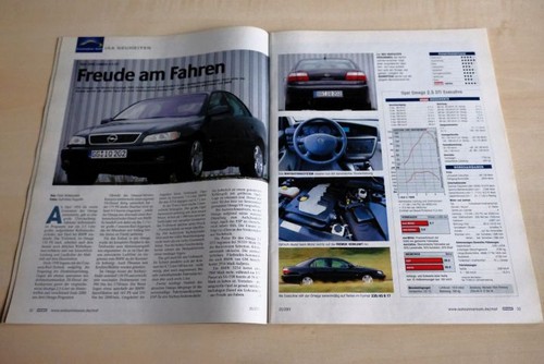 Mot 2001 opel omega - 20/2001,