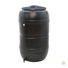 Strata Regentonnen Set Wasserbehälter Regentonne 210l Schwarz SIEHE TEXT/FOTO