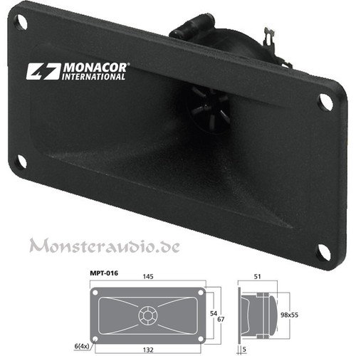 Monacor mpt 016 225 watt - mpt-016,