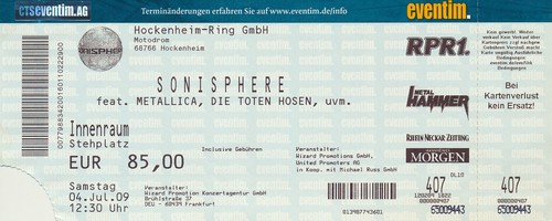 Metallica hockenheim ring - metallica,