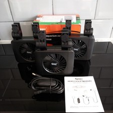 hygger Aquariumkühler Ventilator Aquariumlüfter - Leiser Aquariumlüfter