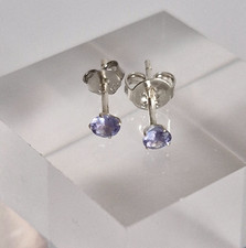 Ohrstecker - Tansaniten - L