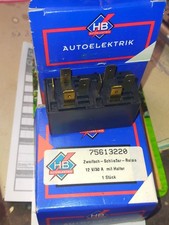 Biete neu in OVP 2 Kfz-Doppelschließerrelais 12V 30A von HB wegen Fehlkauf