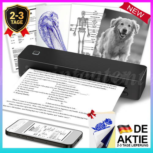 Thermodrucker mobiler - thermodrucker, a4