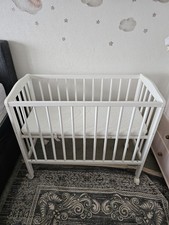 Kinderbett Babybett Weiß mit