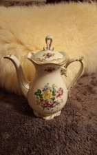 Teekanne Mokkakanne Graf von Ilmenau Porzellan Vintage