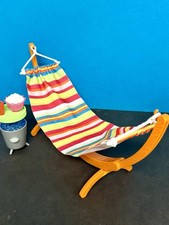 Barbie Möbel Schaukel Liege mit Cocktail Tisch