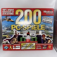 200 PC-Spiele Limitierte Auflage Sonderedition Windows 95/98/ME - unvollständig