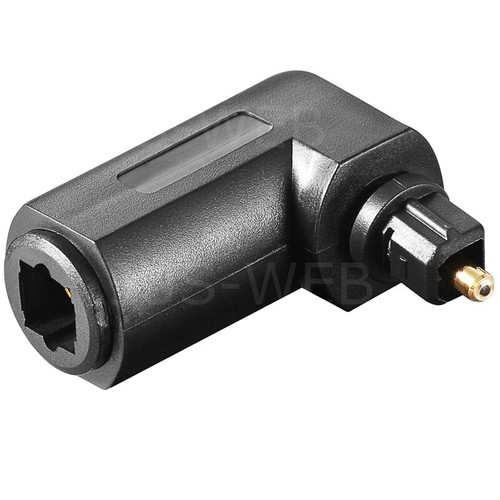 Toslink winkel adapter stecker - winkel,