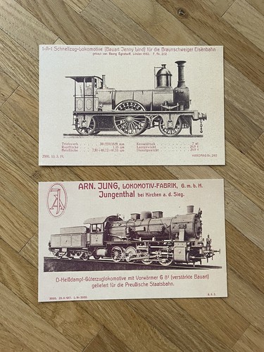Postkarten eisenbahn - postkarten,