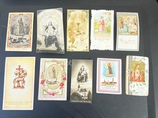 Alte Heiligen Bilder 10 Stück