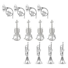  12 Pcs Mini Musikinstrumente