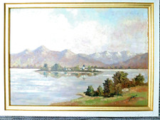 Chiemsee mit Fraueninsel -